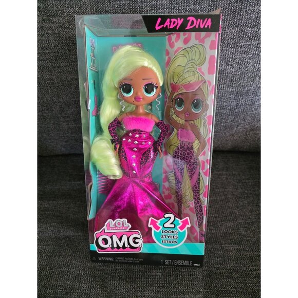 NIB LOL Surprise OMG Lady Diva Fashion Doll with Fashions and Accessories - Picture 1 of 5